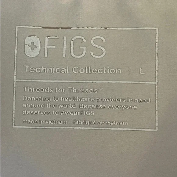 Figs Women's V-Neck Catarina Medical Scrub Top in Khaki - Picture 9 of 10